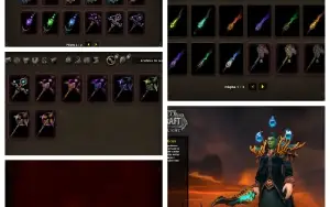 Conta Wow/Hs/Rumble/Alguns Cods / Focada Em Pve Warlock/Mage