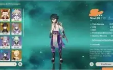 Ar 52 xiao, klee, zhongli, keqing, diluc