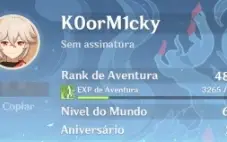 Conta AR 48, 8 personagens 5*, 4 armas 5*