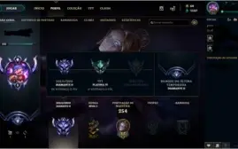 Conta de LOL, Diamante 2, 0 PDL NA SEASON 2020 NO SV BR