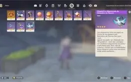 GENSHIN IMPACT AR 55 COM XIAO, AYAKA, ALBEDO, EULA, DILUC