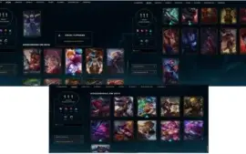 Conta de LOL 111 skins gold soloduo/flex