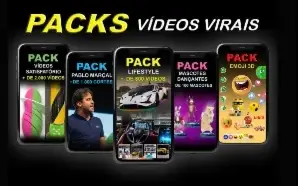 Pack Vídeos Virais +10000 Vídeos: ✅