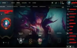 CONTA LVL 289 76 SKINS 83 EMOTES 127 ICONES