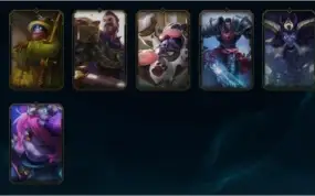conta lol prata 2 44 campeões e 14 skins