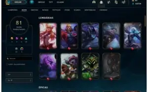 Conta League of Legends