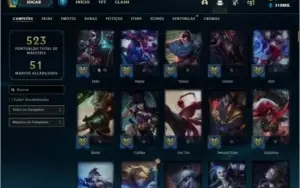 CONTA S3 - MMR ALTO - 265 SKINS, 319K EA icones challengers