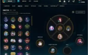 CONTA S3 - MMR ALTO - 265 SKINS, 319K EA icones challengers