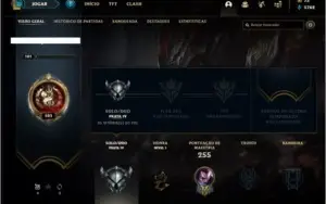 Conta prata 4 com 41 skins e 64 champs