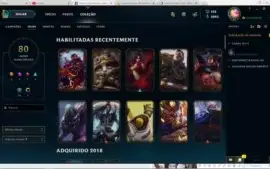 League of Legends - Conta