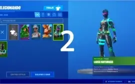 4 CONTAS DE FORTNITE COM VÁRIAS SKINS TOPS