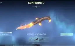 CONTA de valorant muitas FACAS e SKINS!