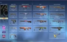 CONTA de valorant muitas FACAS e SKINS!
