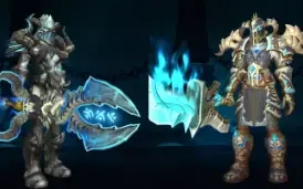 Conta com Transmogs rarissimos de dk!!!