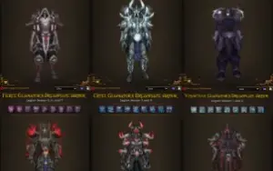 Conta com Transmogs rarissimos de dk!!!