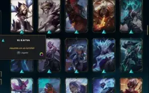 Conta lvl 315 500 reais em skins, muitas skins fodas