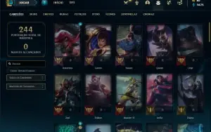 Conta prata 3 com 65 Champs e 41 Skins