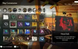 Conta sea of thieves com itens raros