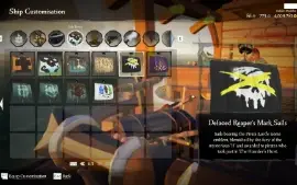 Conta sea of thieves com itens raros