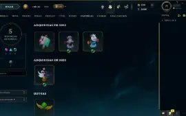 Conta Plat 2 (Várias Skins) (Mmr Alto) (350 Rp) Negociável