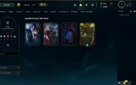 Conta Plat 2 (Várias Skins) (Mmr Alto) (350 Rp) Negociável