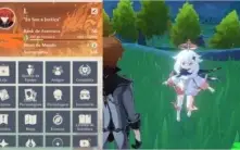 Geshin impact contém 3 personagem 5* Diluc,Childe e Jean