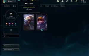 Conta ouro 4 com 27 Champs e 2 Skins + 2 Fragmentos