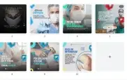 Pack Canva Enfermagem - 10 Artes Editáveis