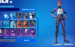Conta de Fortnite, Muitas skin e outras contas da Epic Games