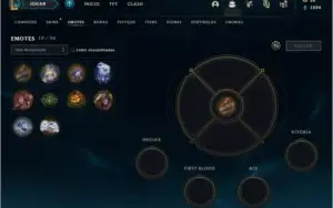 Conta League of Legends PLATINA 1