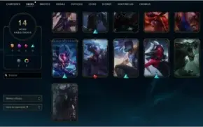 Conta League of Legends PLATINA 1