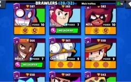 CONTA BRAWL STARS 15K TROFÉUS