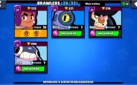 CONTA BRAWL STARS 15K TROFÉUS
