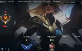 Conta diamante 1, 61% win rate.