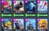 Clash Royale Arena 7 + 1 lendária