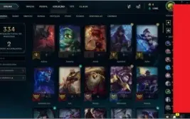 Conta LoL Nv.174 (47 Skins) 101 Champs habilitados