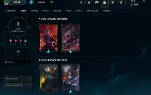 Conta unranked, terminou Gold season 2021 com mmr de gold