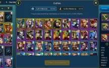 Conta Raid: shadown legends com vários campeões já upados
