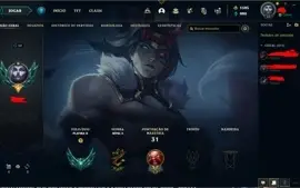Conta league of legends platina 2 mmr diamante