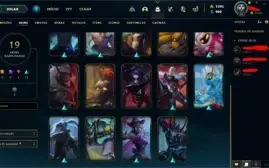 Conta league of legends platina 2 mmr diamante