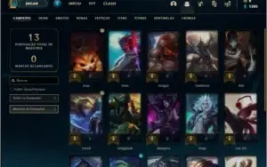 Conta prata 2 baratinha com 20 champs