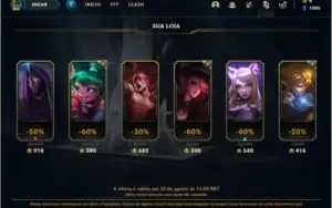 Conta prata 2 baratinha com 20 champs