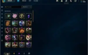 CONTA LOL GOLD 3 + 726 SKINS + 120 PONTO PRESTIGIOS