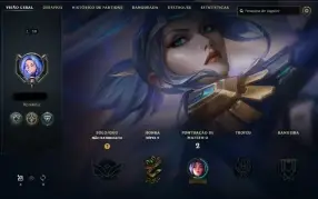Unranked - 16 mil EA - 23 campeões -2 Skins-Full Acess