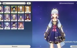 conta genshin ar 33 e 2 5 estrelas