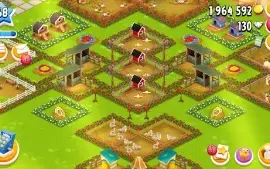 Hay day hayday conta level 68 bem decorada