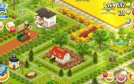 Hay day hayday conta level 68 bem decorada