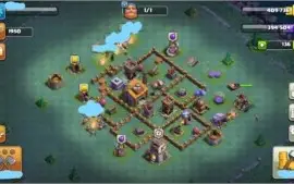 clash of clans conta avançada
