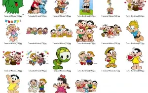 104 vetores da turma da Mônica em CDR, AI, PNG e SVG