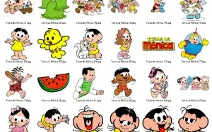 104 vetores da turma da Mônica em CDR, AI, PNG e SVG